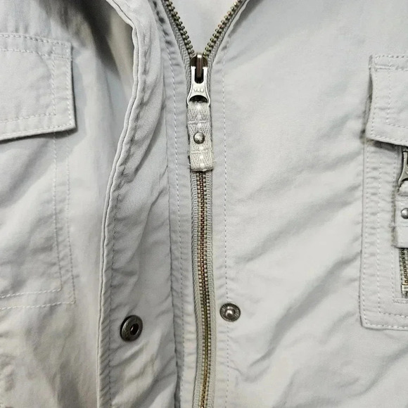 Eddie Bauer Atlas Lightweight Nylon Rain Jacket-Gray-Womens XXL - Picture 4 of 9